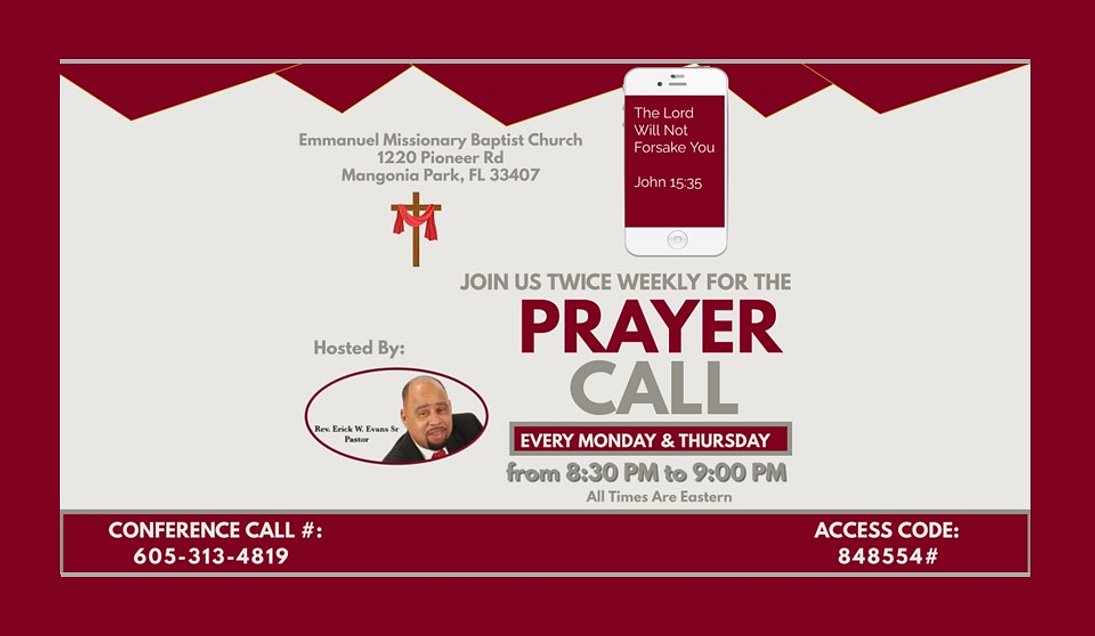 2023 Prayer Call